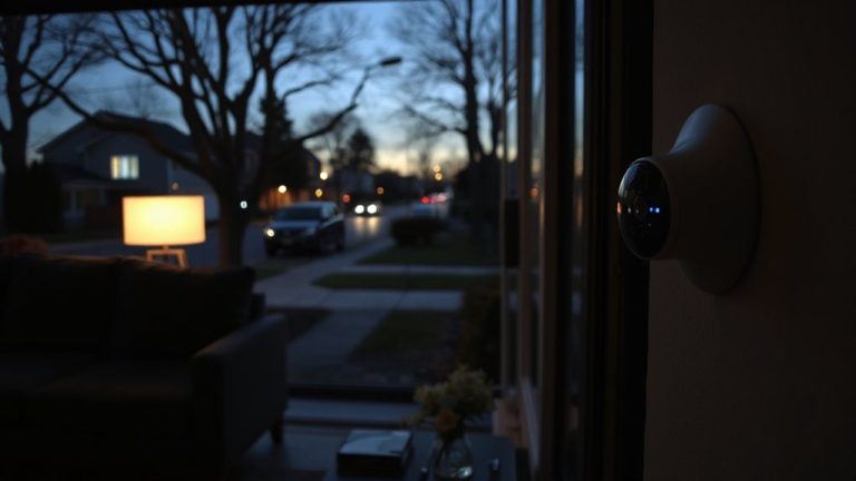 smart lighting deters burglars