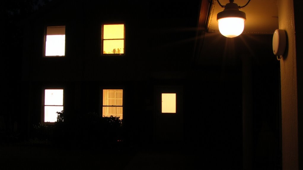 smart lighting simulates occupancy