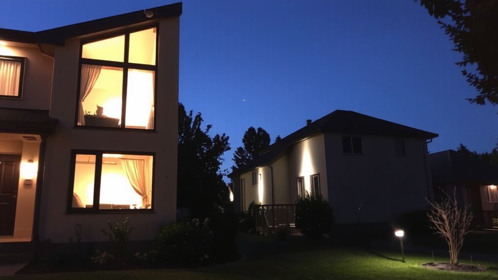 smart lights deter intruders efficiently