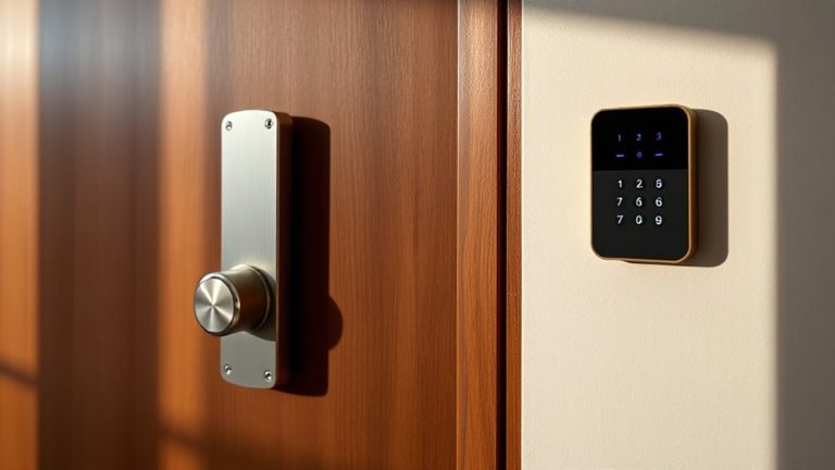smart lock alarm sync