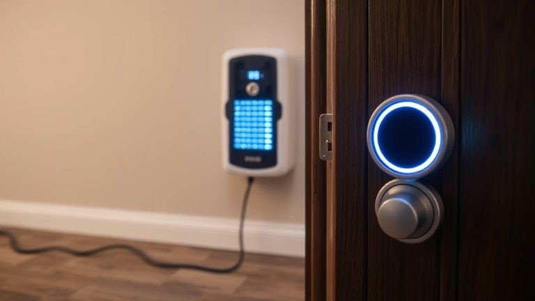 smart lock power sync