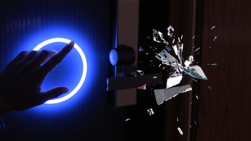 smart locks with alarms
