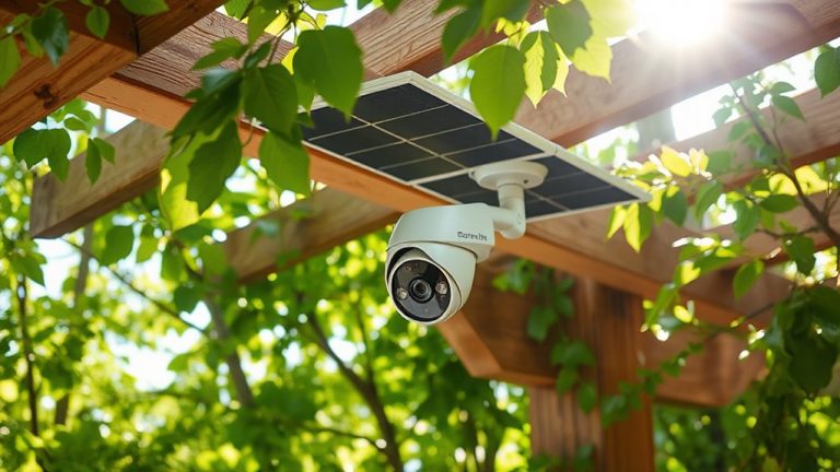 solar outdoor security cameras
