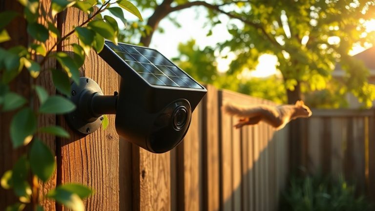 solar powered wireless security cameras