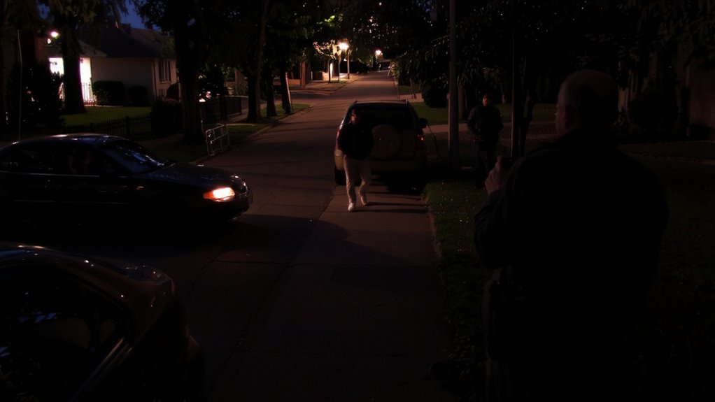 spontaneous presence disrupts burglary plans
