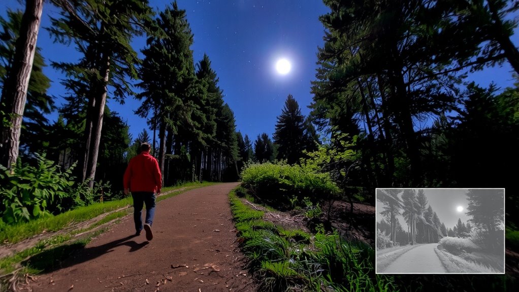starlight vs infrared night vision comparison