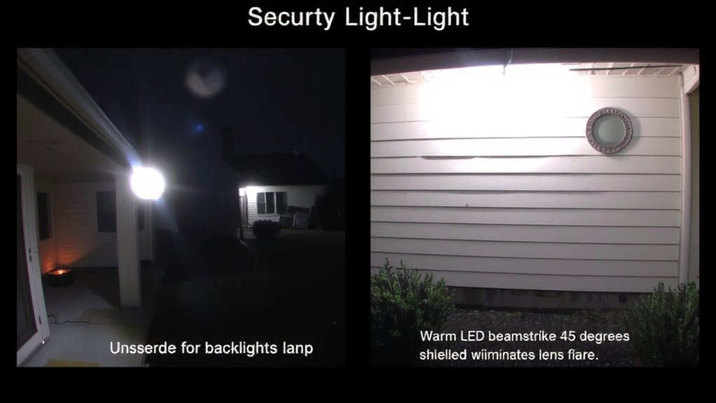 strategic lighting for clear surveillance