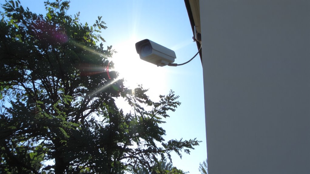 sunlight causes washed out footage