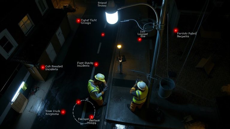 targeted lighting for repeat offenses