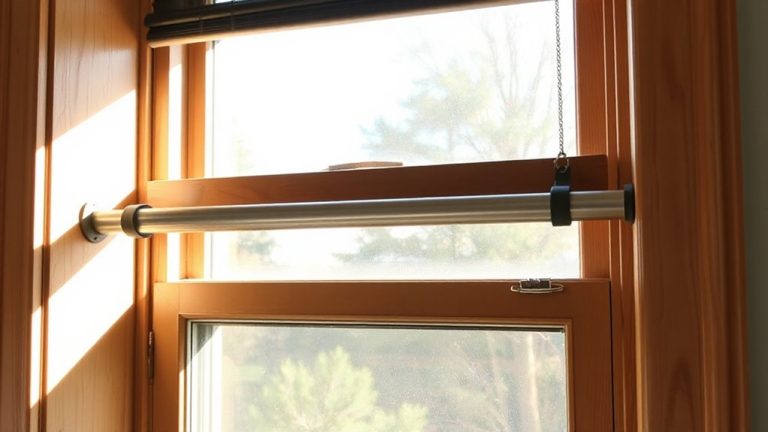 tension based window stops security