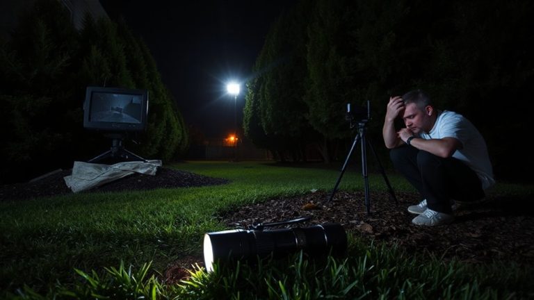 test night vision before installation