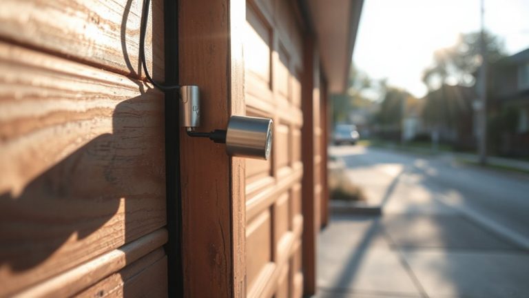 vibration sensors for garage doors