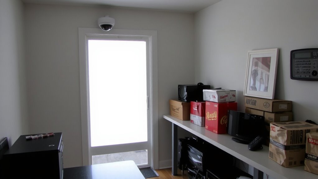 visible security reduces break ins