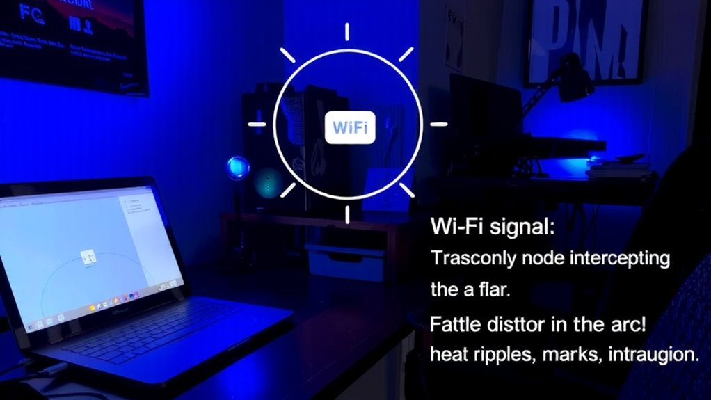 watch for unusual network signs