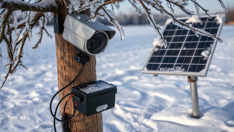 weather effects on battery security devices