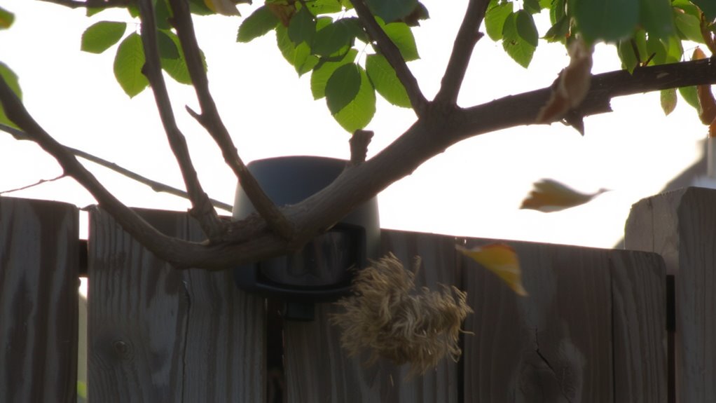 wind trees trigger sensors