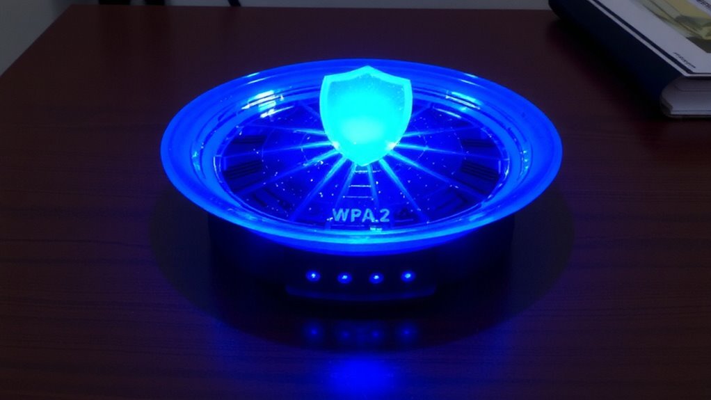 wpa2 uses aes encryption