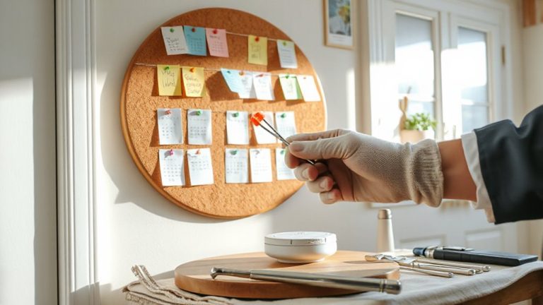 year round alarm maintenance calendar